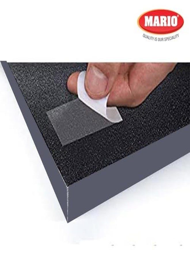 ماريو شريط لاصق مزدوج الجوانب من ماريو، عالي الجودة، 12 مم × 50 م - عبوة من قطعتين | شريط متعدد الاستخدامات لتعليق الصور، مناسب لإطارات الصور، والأعمال الفنية والحرفية، والتثبيتات المنزلية | شريط لاصق قوي فائق الرقة - Image 4